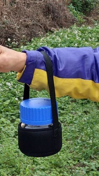 寬口玻璃瓶隔熱布套 德國SCHOTT DURAN  GLS80 寬口血清瓶布套 附提繩 廣口瓶杯套 寬口玻璃瓶隔熱布套, 德國SCHOTT DURAN  GLS80 寬口血清瓶布套 ,附提繩 廣口瓶杯套,胖胖杯布套,環保杯布套