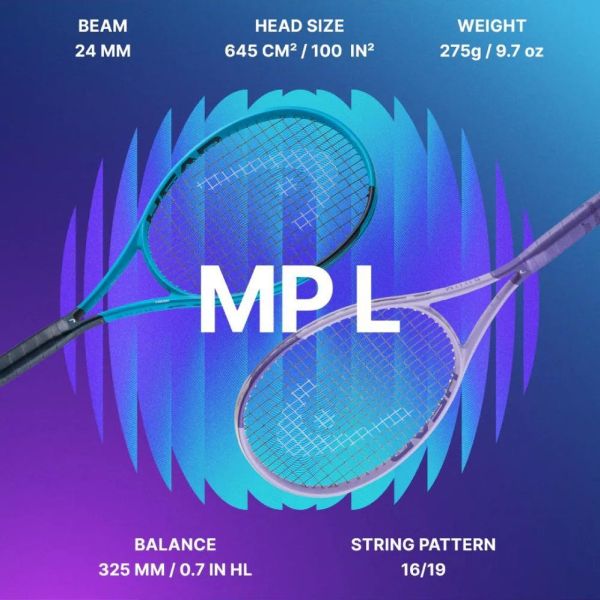 HEAD HEAD Boom MP L 網球拍 275g 漸層紫 超美球拍 Coco Gauff 代言 boom
head
網球拍
網球