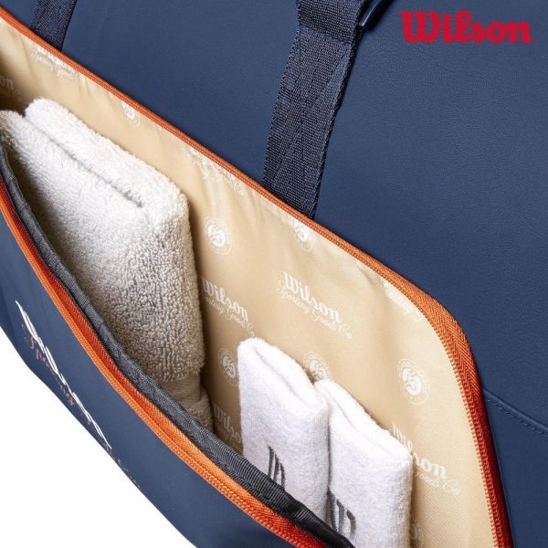 Wilson ROLAND GARROS 2026 LARGE DUFFEL 圓筒包 海軍藍 法網系列 wilson
rolandgarros
法網
網球拍袋