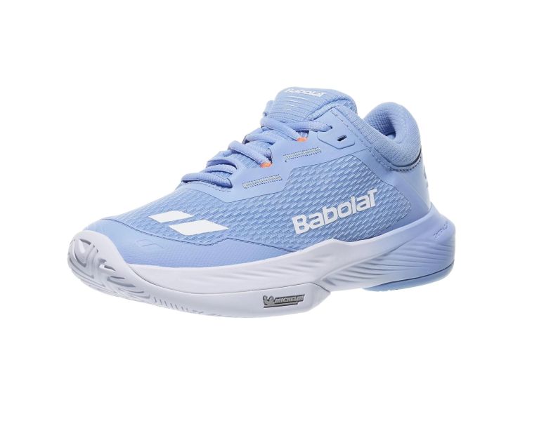 Babolat SFX 4 CLAY 女 網球鞋 寬楦 灰藍 腳寬者最適合 網球鞋
寬楦
女網球鞋
babolat