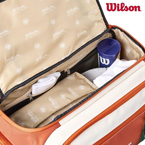 Wilson ROLAND GARROS SMALL DUFFEL Cream 圓筒包 可裝2支球拍 法網系列 wilson
rolandgarros
法網
網球拍袋
