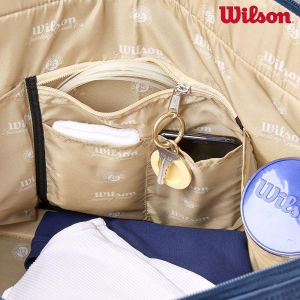Wilson ROLAND GARROS 2026 LARGE DUFFEL 圓筒包 海軍藍 法網系列 wilson
rolandgarros
法網
網球拍袋
