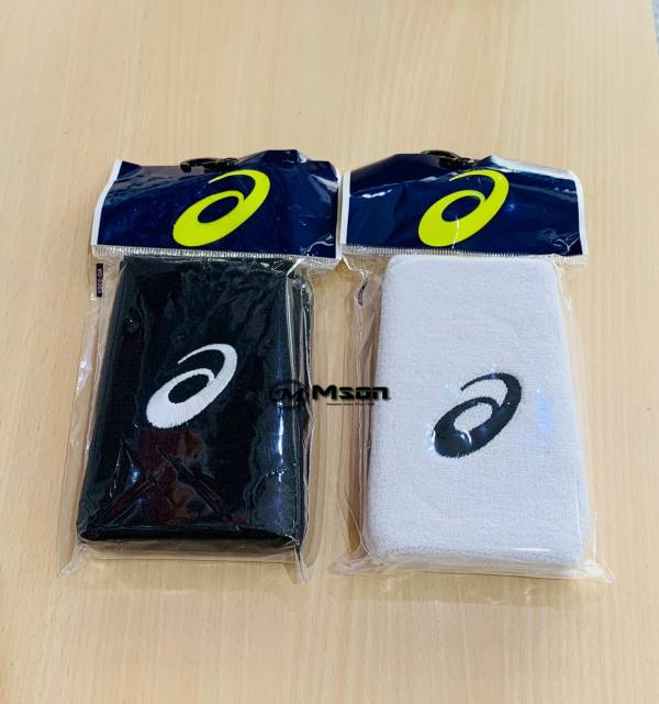 ASICS 亞瑟士 5吋 長護腕 (2入裝) 護腕 止汗帶 毛巾護腕 運動護腕 