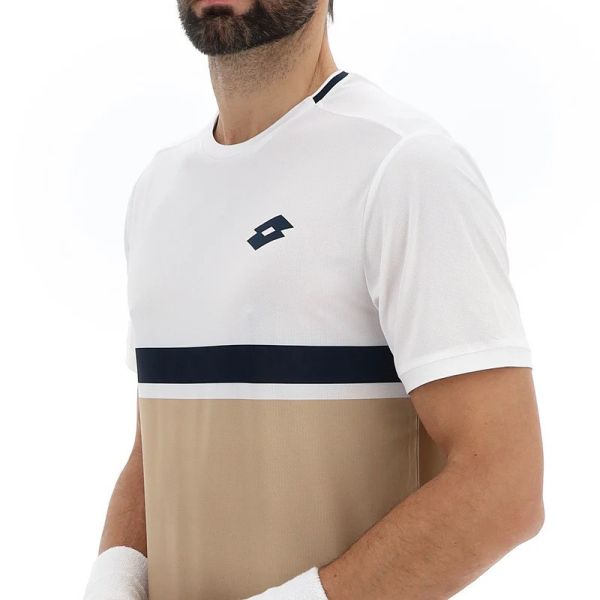 LOTTO 頂級 網球 T-SHIRT 運動短袖 美國網球公開賽選手款 美網 白/沙色 LOTTO
網球短袖
網球服飾
美網