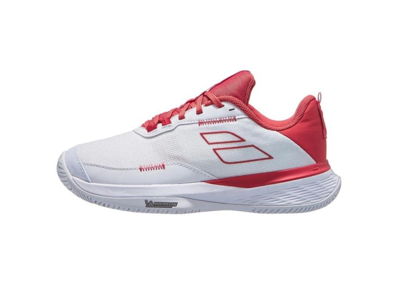 Babolat SFX Evo AC 女 網球鞋 寬楦 白紅配色 適用腳寬者 全場地 女網球鞋
網球鞋
SFX
BABOLAT