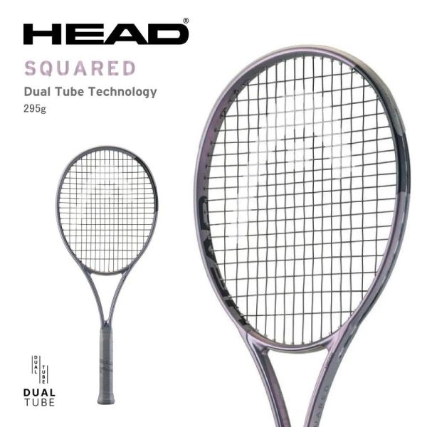 HEAD SQUARED 網球拍 295g 全新設計 最輕頭更快速 變色烤漆塗裝 squared
head
網球拍
網球