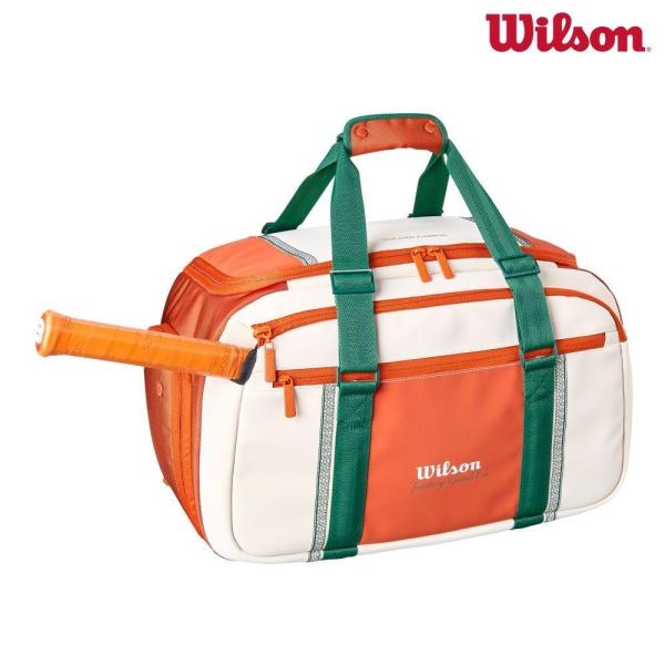 Wilson ROLAND GARROS SMALL DUFFEL Cream 圓筒包 可裝2支球拍 法網系列 wilson
rolandgarros
法網
網球拍袋