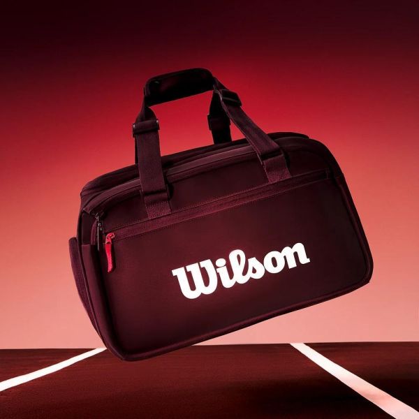 Wilson Defyer V1 Small Tennis Duffel RD 圓筒包 紅色 可裝2支球拍 2026新款 wilson
defyer
網球拍袋
網球拍
