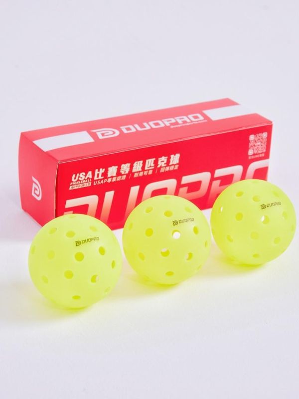 DUOPRO 40孔 比賽用球 匹克球 一體成型 USAP專業認證 超耐用 Pickleball duopro
匹克球
匹克球拍
pickleball