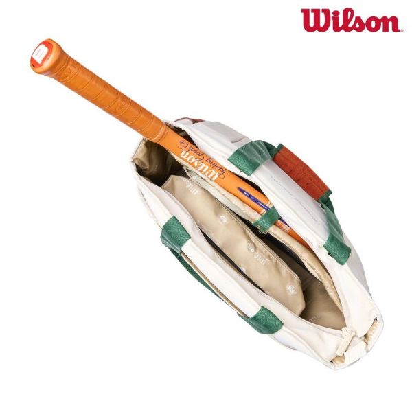 Wilson ROLAND GARROS 2026 TENNIS TOTE Cream 托特包 米色 法網系列 wilson
rolandgarros
法網
托特包
網球拍袋