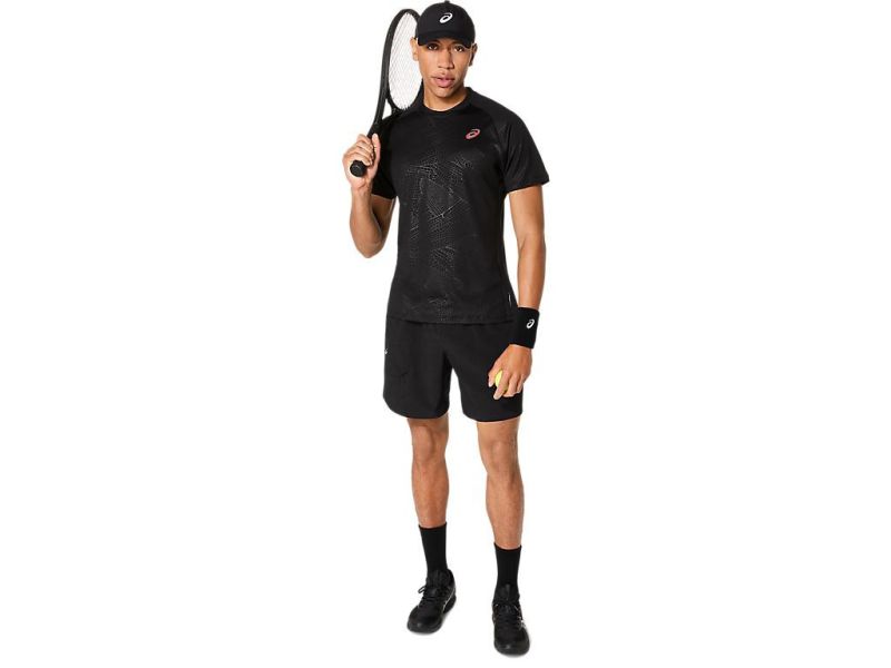 ASICS 亞瑟士 短袖上衣 男款 ACTIBREEZE 美網 海外版 網球上衣 2041A352-001 網球上衣
短袖
美網