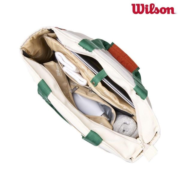 Wilson ROLAND GARROS 2026 TENNIS TOTE Cream 托特包 米色 法網系列 wilson
rolandgarros
法網
托特包
網球拍袋