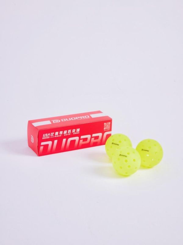 DUOPRO 40孔 比賽用球 匹克球 一體成型 USAP專業認證 超耐用 Pickleball duopro
匹克球
匹克球拍
pickleball