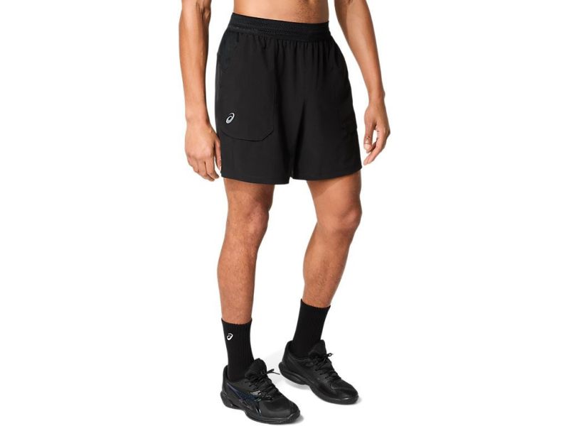 ASICS 亞瑟士 7吋平織 短褲 男款 ACTIMOTION 海外版 網球短褲 黑 短褲
網球短褲
運動短褲