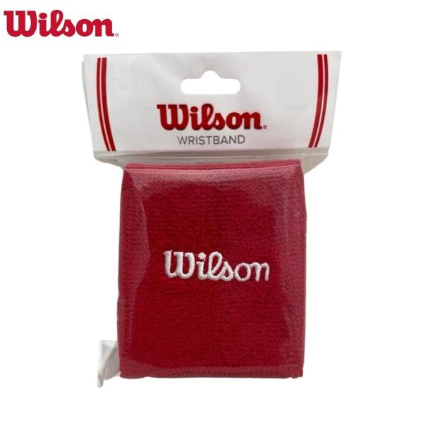 WILSON Wristband 護腕 2入組 網球 運動護腕 毛巾護腕 吸汗護腕 紅 wilson
護腕
威爾森
吸汗護腕