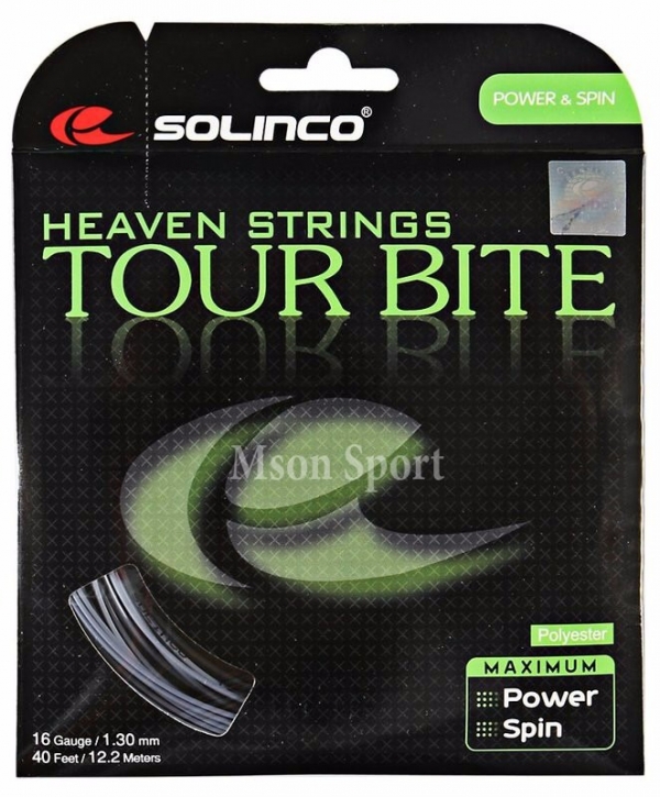 SolincoTour Bite 五角網球硬線 12m 網球線 solinco