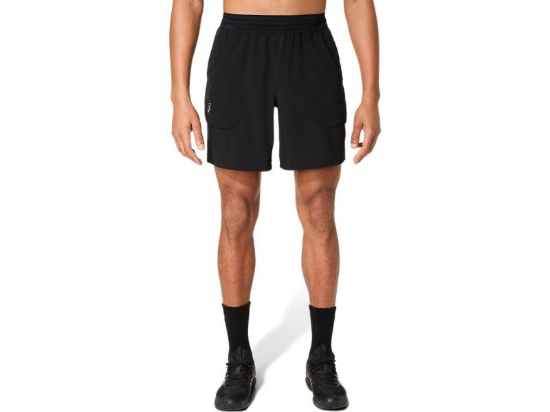 ASICS 亞瑟士 7吋平織 短褲 男款 ACTIMOTION 海外版 網球短褲 黑 短褲
網球短褲
運動短褲
