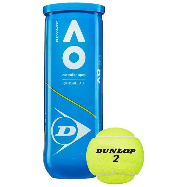 Dunlop Australian Open 網球 3顆入(罐) 澳網 指定用球 AO 澳網