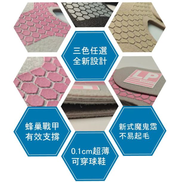 LP SUPPORT 韌甲護踝 (單入) 1306CK 護踝 輕薄 輕量 新款 三色 LP
護踝
護具
韌甲