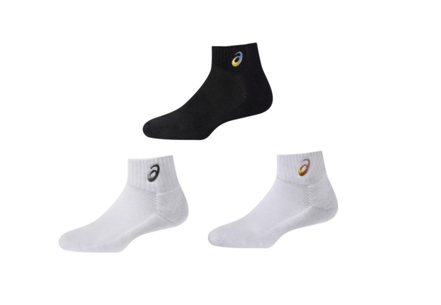 ASICS 亞瑟士 短筒襪 男女中性款 訓練配件 3033C331 厚底 三色 短筒襪
運動襪
亞瑟士
ASICS