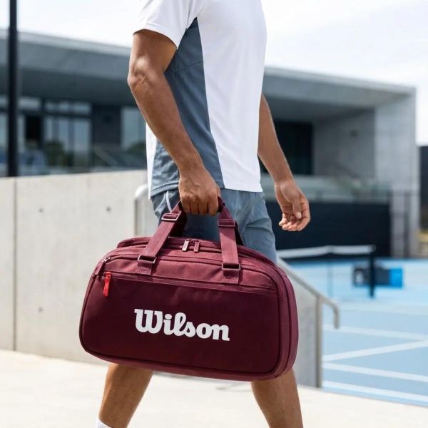 Wilson Defyer V1 Small Tennis Duffel RD 圓筒包 紅色 可裝2支球拍 2026新款 wilson
defyer
網球拍袋
網球拍