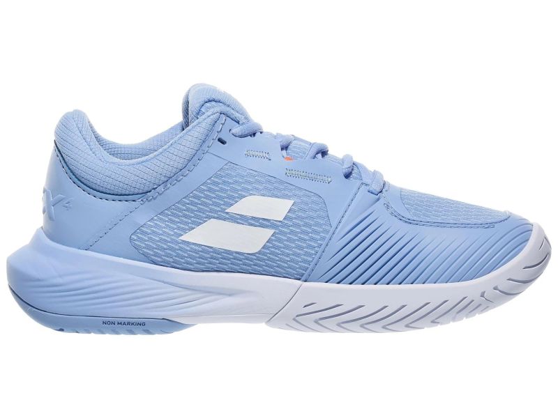 Babolat SFX 4 CLAY 女 網球鞋 寬楦 灰藍 腳寬者最適合 網球鞋
寬楦
女網球鞋
babolat