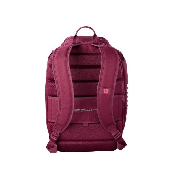 Wilson Defyer V1 BACKPACK 網球 後背包 酒紅色 2026新款 可裝2支球拍 後背包
網球拍袋
wilson
defyer