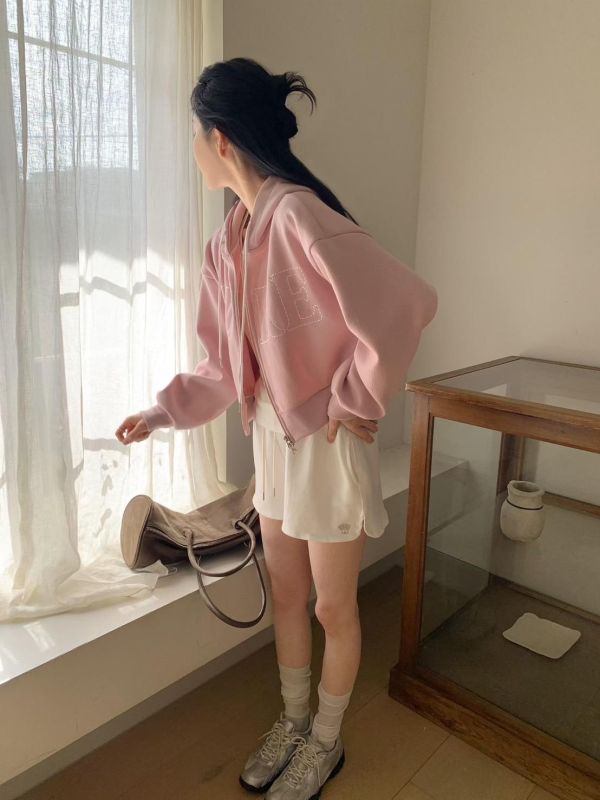 ZinD [ 質感繡字棉質連帽外套 ] 2色 2603121 （shihslica） 