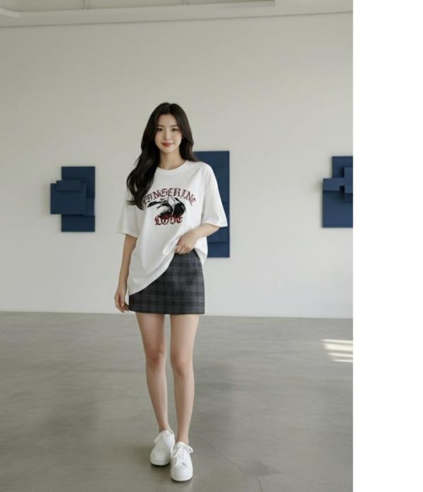 ZinD [ 水果剪影簡約百搭春季棉Ｔ ] 3色 2602242 shihslica ZinD,zind,ZD,zooindrawer,zoo in 抽屜,抽屜動物園,丹寧,裙子,裙子富翁,洋裝,韓國襪子,年終慶,雙11,雙12,黑五,永恆慶,合購價,自訂,春裝