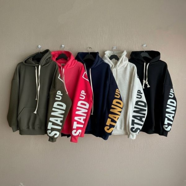 ZinD [ 大英文字母刷毛寬大帽Ｔ ] 2512022 shihslica 