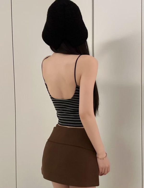 ZinD [ 背後大U超彈合身罩杯背心 ] 5色 2603162 