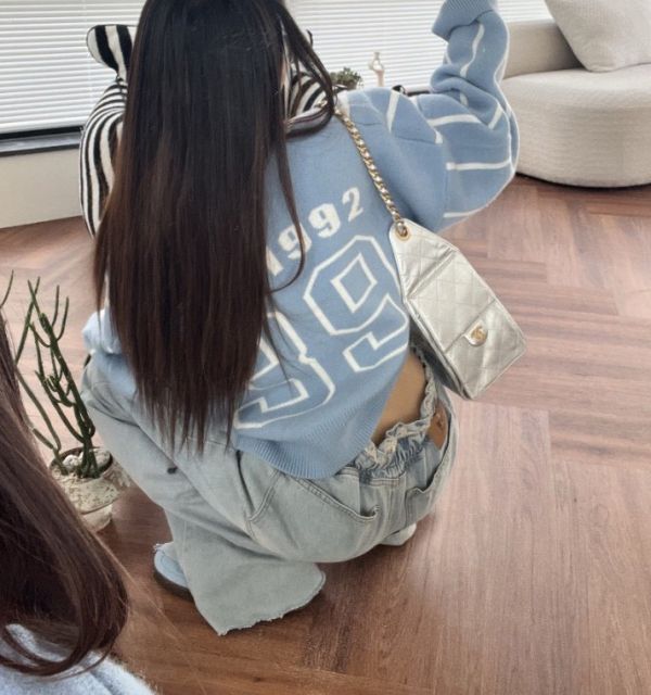 ZinD [ 美式橄籃球風數字針織外套 ] 4色 2511205 