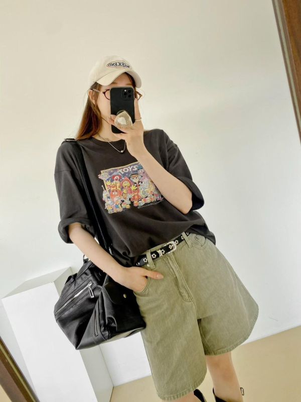 ZinD [ 麥當當全家福復古棉Ｔ ] 3色 2604084 shihslica ZinD,zind,ZD,zooindrawer,zoo in 抽屜,抽屜動物園,丹寧,裙子,裙子富翁,洋裝,韓國襪子,年終慶,雙11,雙12,黑五,永恆慶,合購價,自訂,春裝,Tshirt