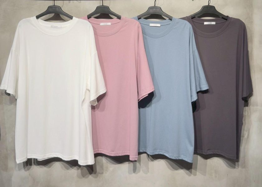 ZinD [ 霧色春夏中長寬版T ] 4色 2604051 shihslica ZinD,zind,ZD,zooindrawer,zoo in 抽屜,抽屜動物園,丹寧,裙子,裙子富翁,洋裝,韓國襪子,年終慶,雙11,雙12,黑五,永恆慶,合購價,自訂,春裝,Tshirt