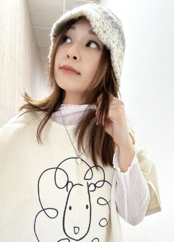 ZinD [ 捲毛獅子細絨棉短袖T ] 2色 2604061 ZinD,zind,ZD,zooindrawer,zoo in 抽屜,抽屜動物園,丹寧,裙子,裙子富翁,洋裝,韓國襪子,年終慶,雙11,雙12,黑五,永恆慶,合購價,自訂,春裝,Tshirt,zaccu