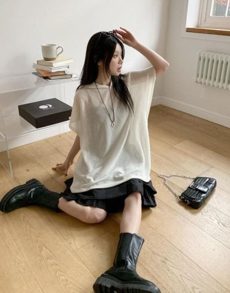 ZinD [ 半透感慵懶連帽針織衫 ] 3色 2603123 shihslica ZinD,zind,ZD,zooindrawer,zoo in drawer,抽屜動物園,丹寧,牛仔外套,外套富翁,洋裝,韓國襪子,年終慶,雙11,雙12,黑五,週年慶,合購價,自訂款,shihslica,春裝