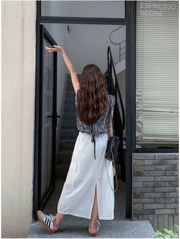 Z in D [ 斜紋布大口袋氣球裙 ] 3色 2510011 ZinD,zind,ZD,zooindrawer,zoo in drawer,抽屜動物園,丹寧,牛仔外套,外套富翁,洋裝