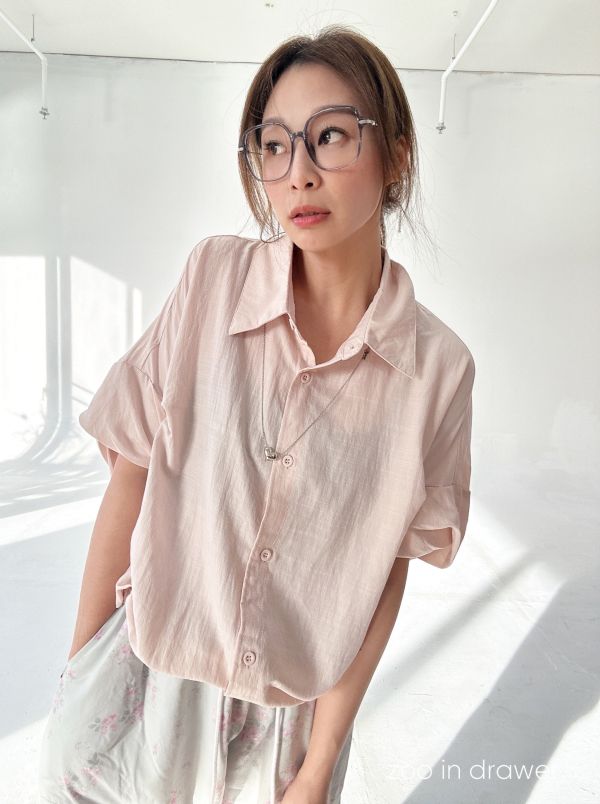 Z in D [ 衣襬抽繩抓摺袖立體薄衫 ] 4色 2507232 (shihslica) ZinD,zind,ZD,zooindrawer,zoo in drawer,抽屜動物園,丹寧,牛仔外套,外套富翁,洋裝