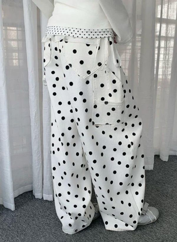 ZinD [ 愛心口袋點點彎管褲 ] 2色4尺寸 2603292 