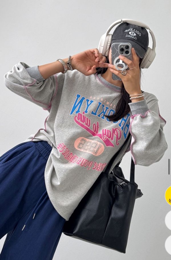 Z in D [ 配色反車線文字棉Ｔ ] 2色 2510072 ZinD,zind,ZD,zooindrawer,zoo in drawer,抽屜動物園,丹寧,牛仔外套,外套富翁,洋裝