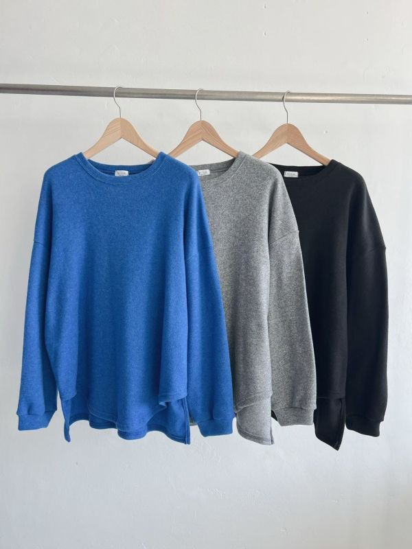 ZinD [ 圓弧襬Ｑ彈針織衫 ] 3色 2512242 ZinD,zind,ZD,zooindrawer,zoo in drawer,抽屜動物園,丹寧,牛仔外套,外套富翁,洋裝,韓國襪子,年終慶,雙11,雙12,黑五,週年慶,合購價,自訂款