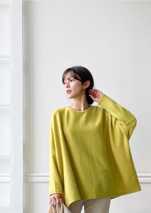 ZinD [ 顯瘦！毛料飛鼠袖寬版上衣 ] 4色 2601241 ZinD,zind,ZD,zooindrawer,zoo in drawer,抽屜動物園,丹寧,牛仔外套,外套富翁,洋裝,韓國襪子,年終慶,雙11,雙12,黑五,週年慶,合購價,自訂款