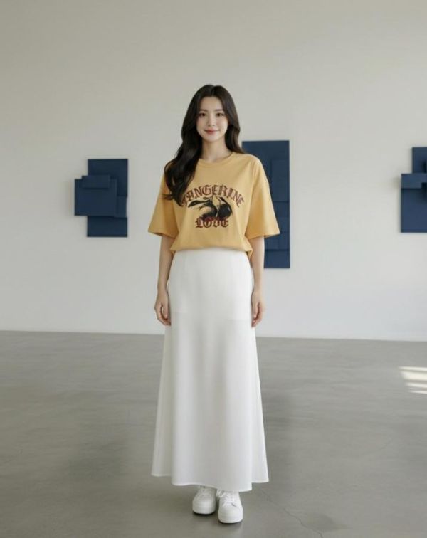 ZinD [ 水果剪影簡約百搭春季棉Ｔ ] 3色 2602242 shihslica ZinD,zind,ZD,zooindrawer,zoo in 抽屜,抽屜動物園,丹寧,裙子,裙子富翁,洋裝,韓國襪子,年終慶,雙11,雙12,黑五,永恆慶,合購價,自訂,春裝