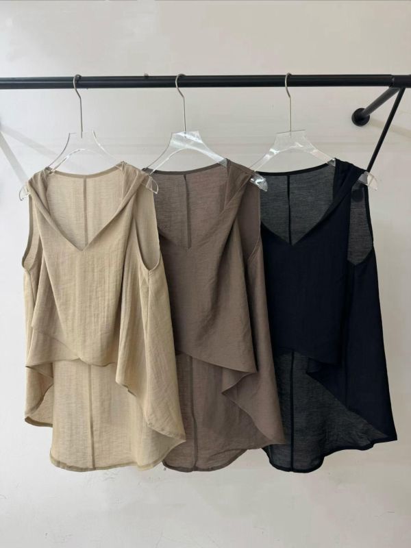 ZinD [ 輕盈質感不規則背心/直紋褲 ] 2色 3選項 2605012 shihslica ZinD,zind,ZD,zooindrawer,zoo in 抽屜,動物園,丹寧,外套,外套富翁,洋裝,韓國襪子,年終慶,雙11,雙12,黑五,百搭,合購價,自訂,春裝,Tshirt,首爾,正韓,套裝