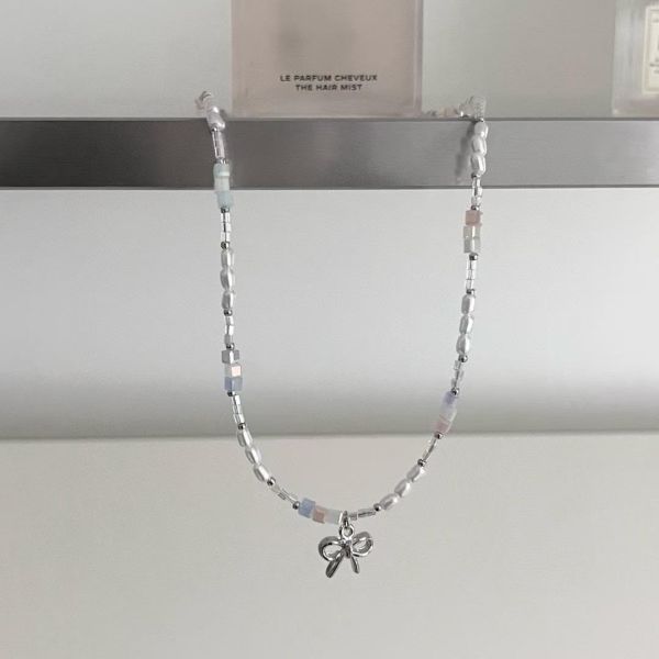 ZinD [ 天使光小蝴蝶結串珠項鏈/手鍊 ] 2606271 飾品永遠不嫌多
韓風飾品高品質款式
韓國製造
耳針式