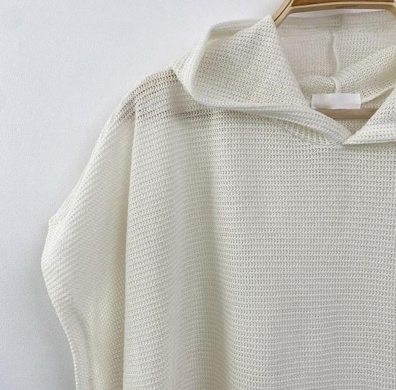 ZinD [ 半透感慵懶連帽針織衫 ] 3色 2603123 shihslica ZinD,zind,ZD,zooindrawer,zoo in drawer,抽屜動物園,丹寧,牛仔外套,外套富翁,洋裝,韓國襪子,年終慶,雙11,雙12,黑五,週年慶,合購價,自訂款,shihslica,春裝