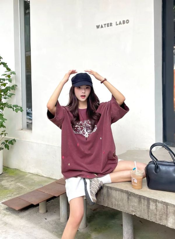 Z in D [ 開車小精靈彩點棉Ｔ ] 4色 2509243 ZinD,zind,ZD,zooindrawer,zoo in drawer,抽屜動物園,丹寧,牛仔外套,外套富翁,洋裝