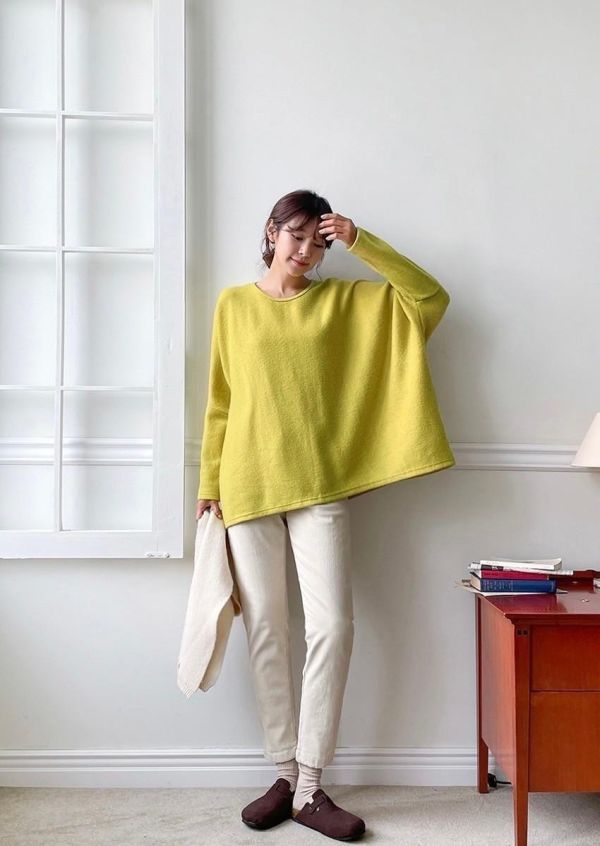 ZinD [ 顯瘦！毛料飛鼠袖寬版上衣 ] 4色 2601241 ZinD,zind,ZD,zooindrawer,zoo in drawer,抽屜動物園,丹寧,牛仔外套,外套富翁,洋裝,韓國襪子,年終慶,雙11,雙12,黑五,週年慶,合購價,自訂款