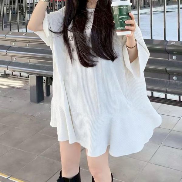 ZinD [ 前英文小裙襬口袋長版棉T ] 3色 2603022 shihslica 