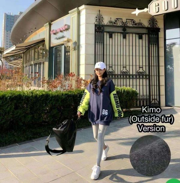 ZinD [ 韓製褲腳設計內刷毛運動合身褲 ] 3色 25 ZinD,zind,ZD,zooindrawer,zoo in drawer,抽屜動物園,丹寧,牛仔外套,外套富翁,洋裝,韓國襪子